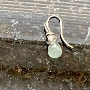 SINGLE 925 MIGNON FAGET LILY CALYX EARRING VGUC